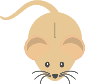 Light coloured clip art. Clipart mouse colour