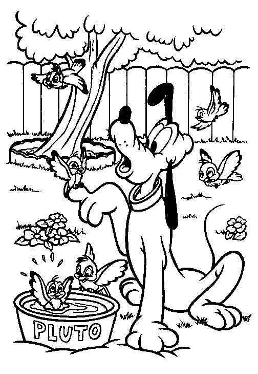 mice clipart colouring page