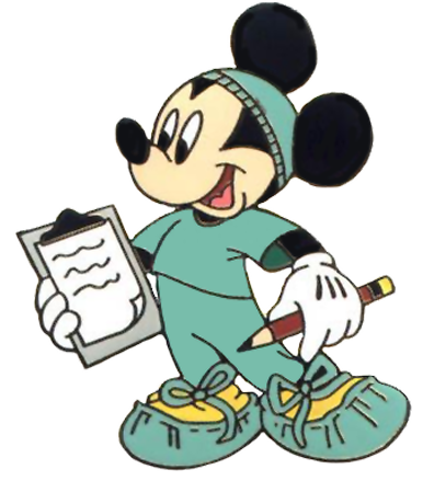 mouse clipart doctor