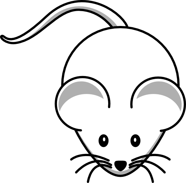 clipart mouse drawing