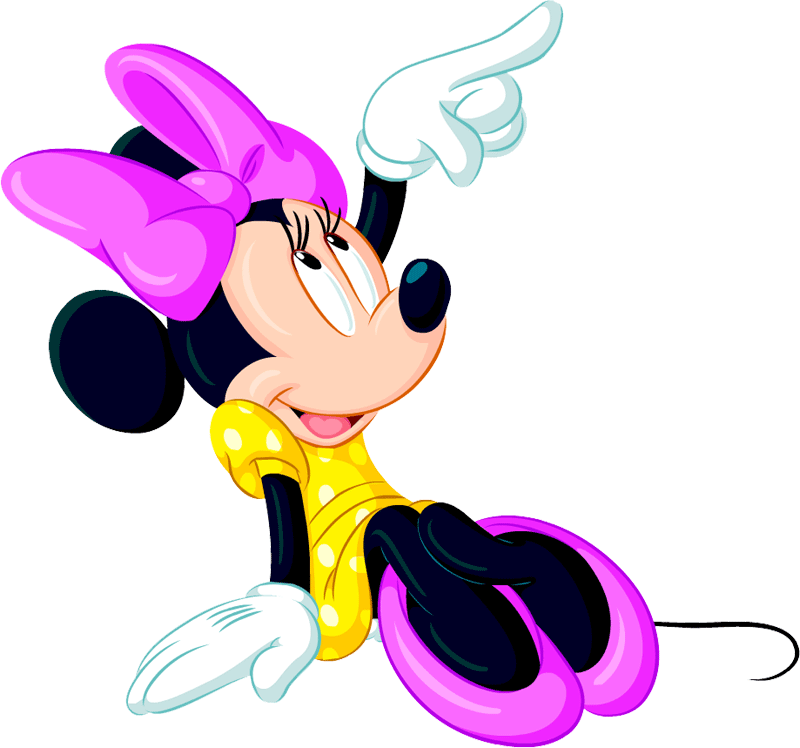 Cartoon minnie character hd. Kitten clipart chase mouse