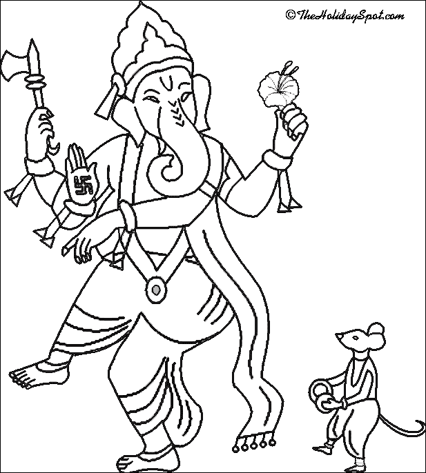 mouse clipart ganesh