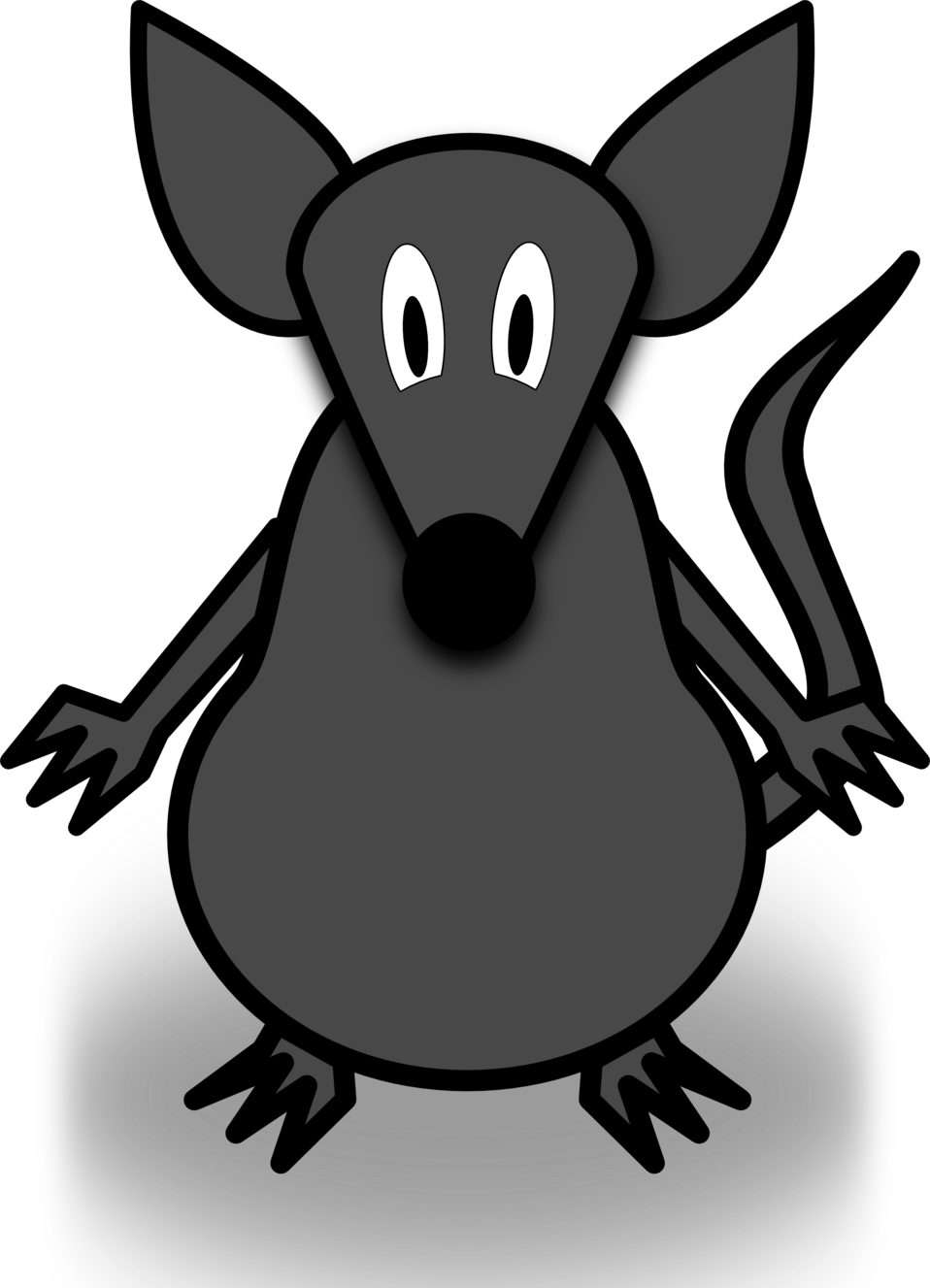 clipart rat public domain