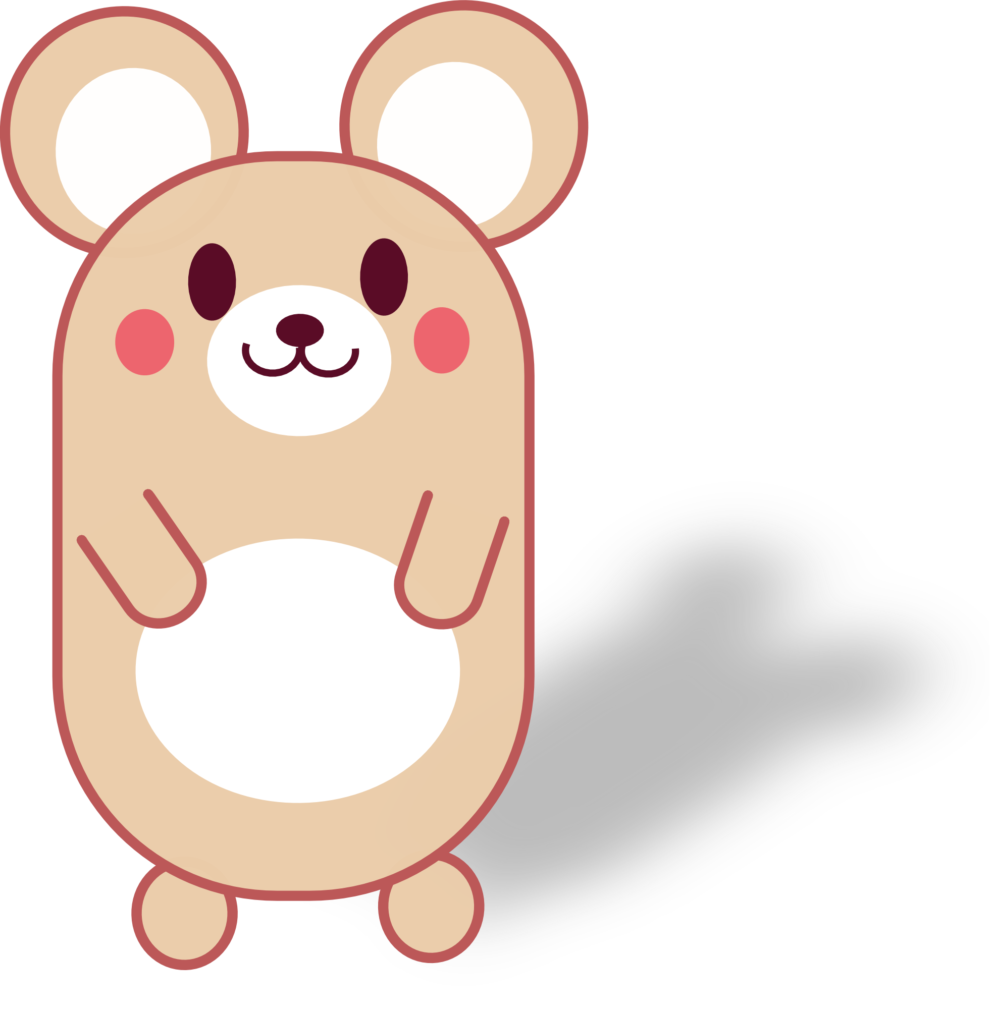 clipart mouse home
