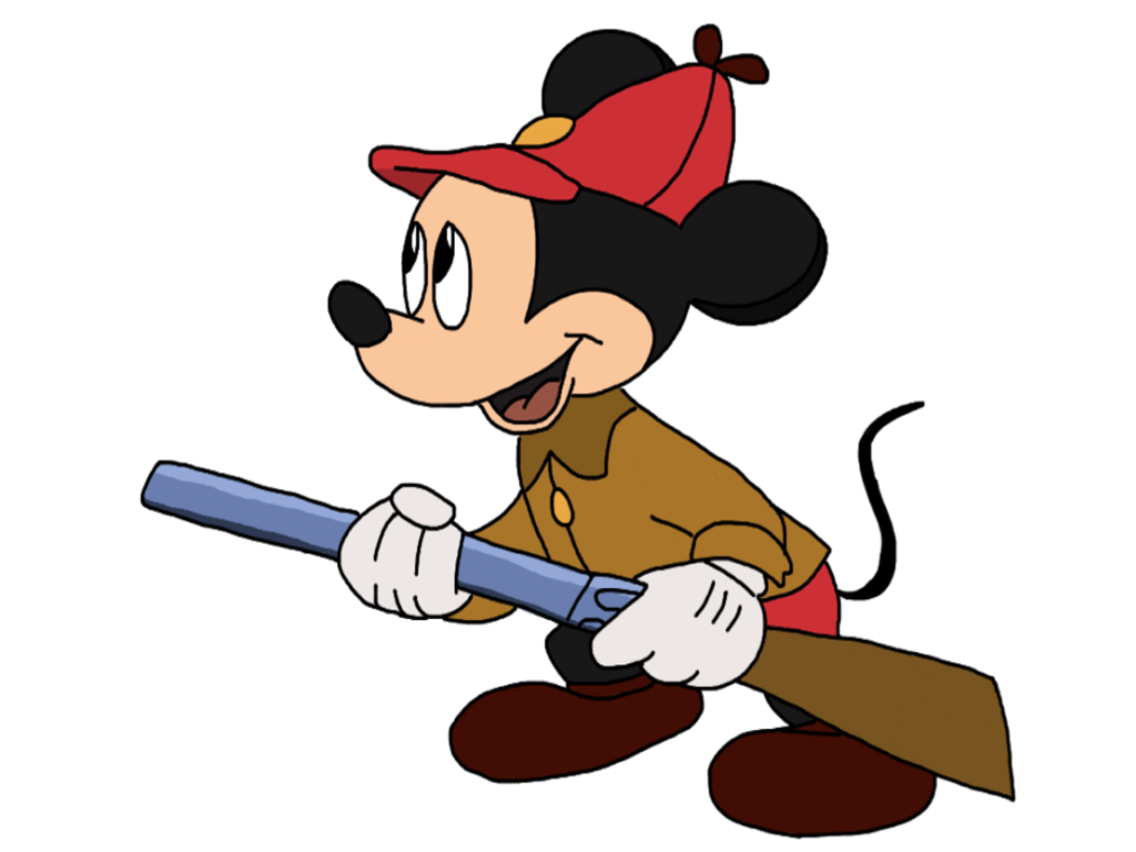 mickey clipart number
