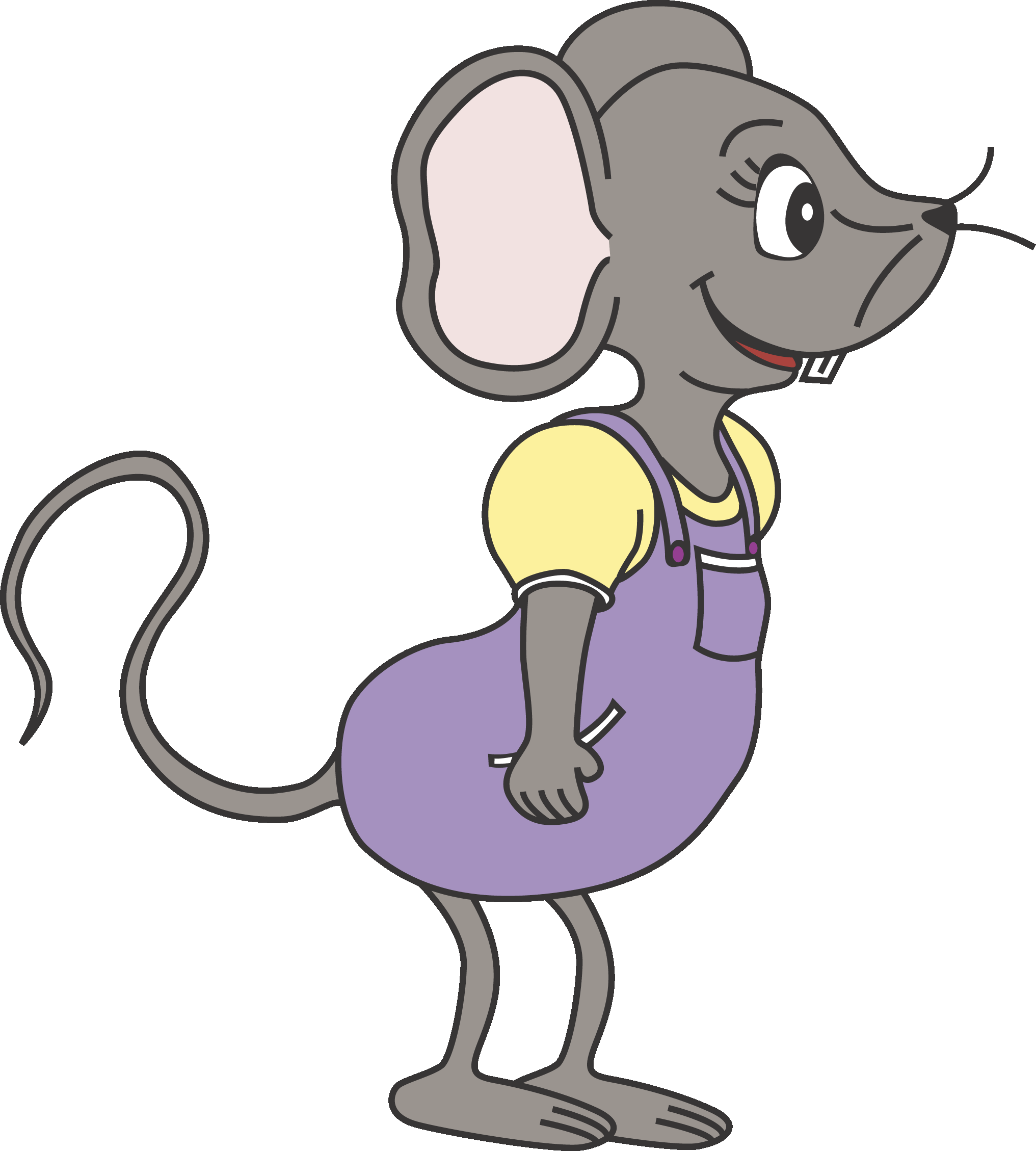 rat clipart little mouse