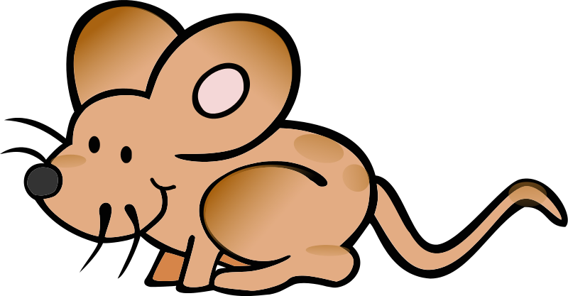 orange clipart mouse