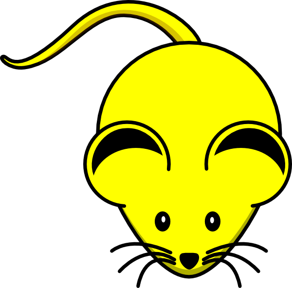 clipart mouse outline