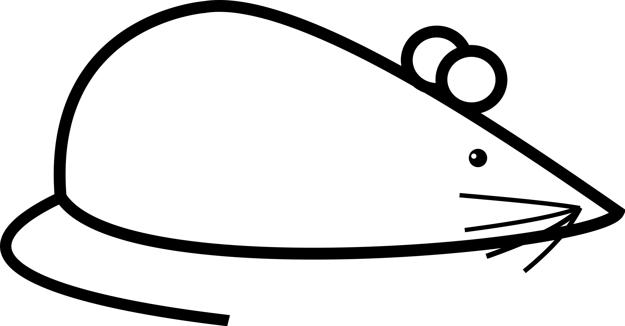 mouse clipart simple