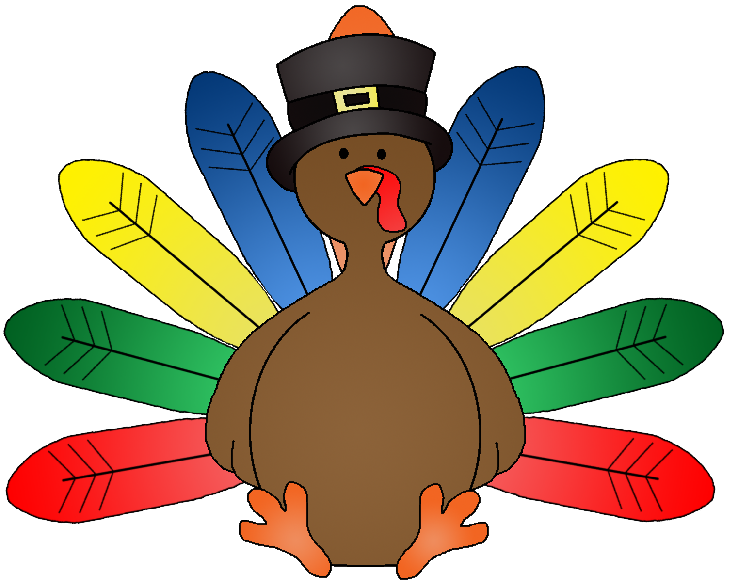 clipart mouse thanksgiving