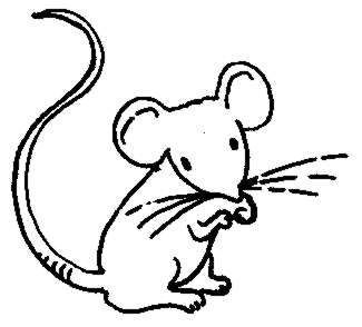 clipart mouse traceable