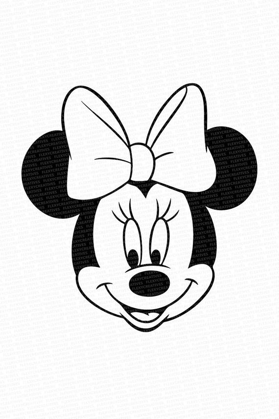 Clipart mouse vector. Mini cut file minnie