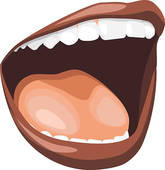 Open clip art royalty. Clipart mouth
