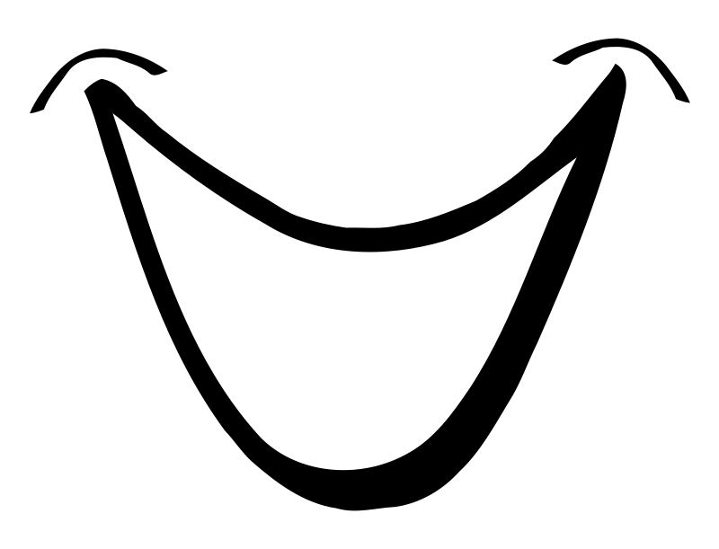 clipart smile anime mouth