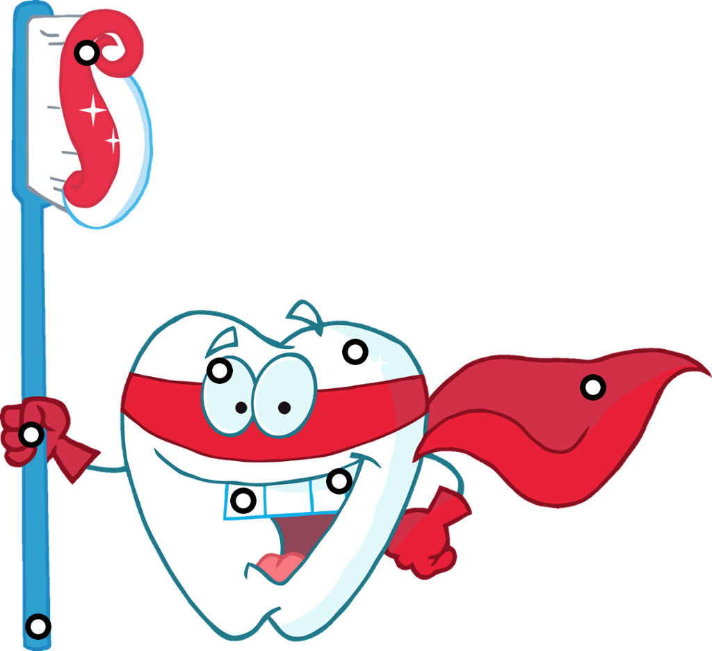 Clipart mouth brush. Going to the dentist