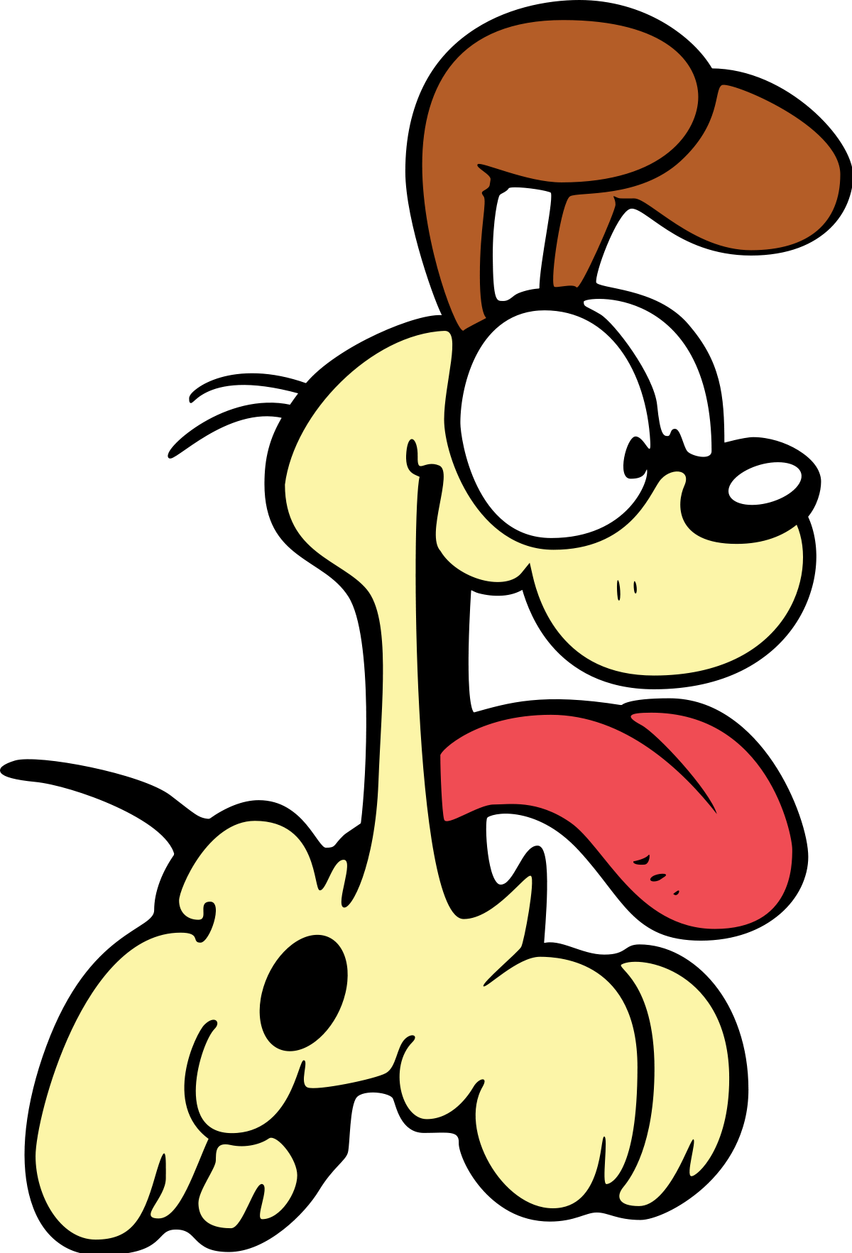 Yelling clipart mean person. Odie wikipedia 