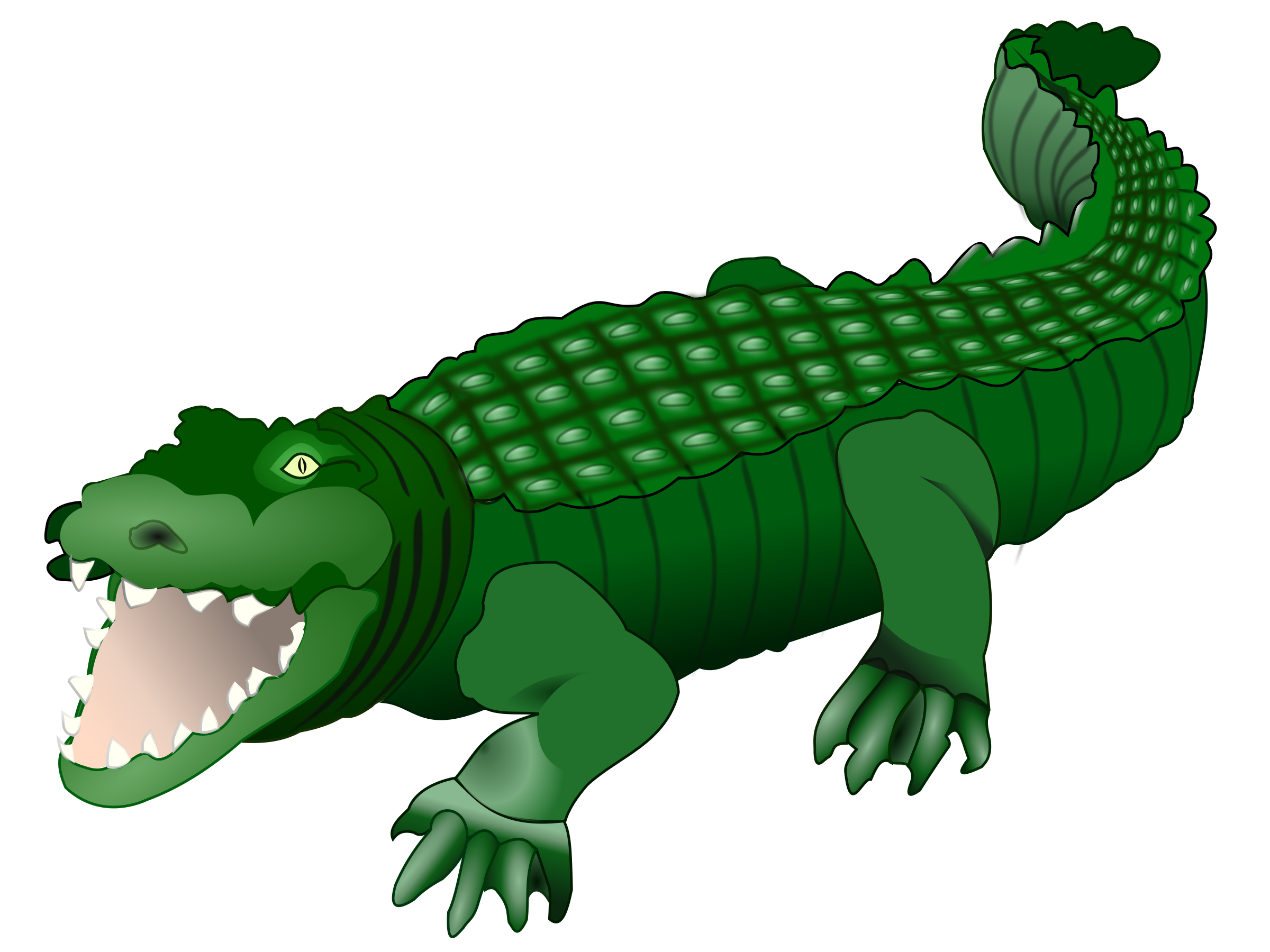 mouth clipart crocodile