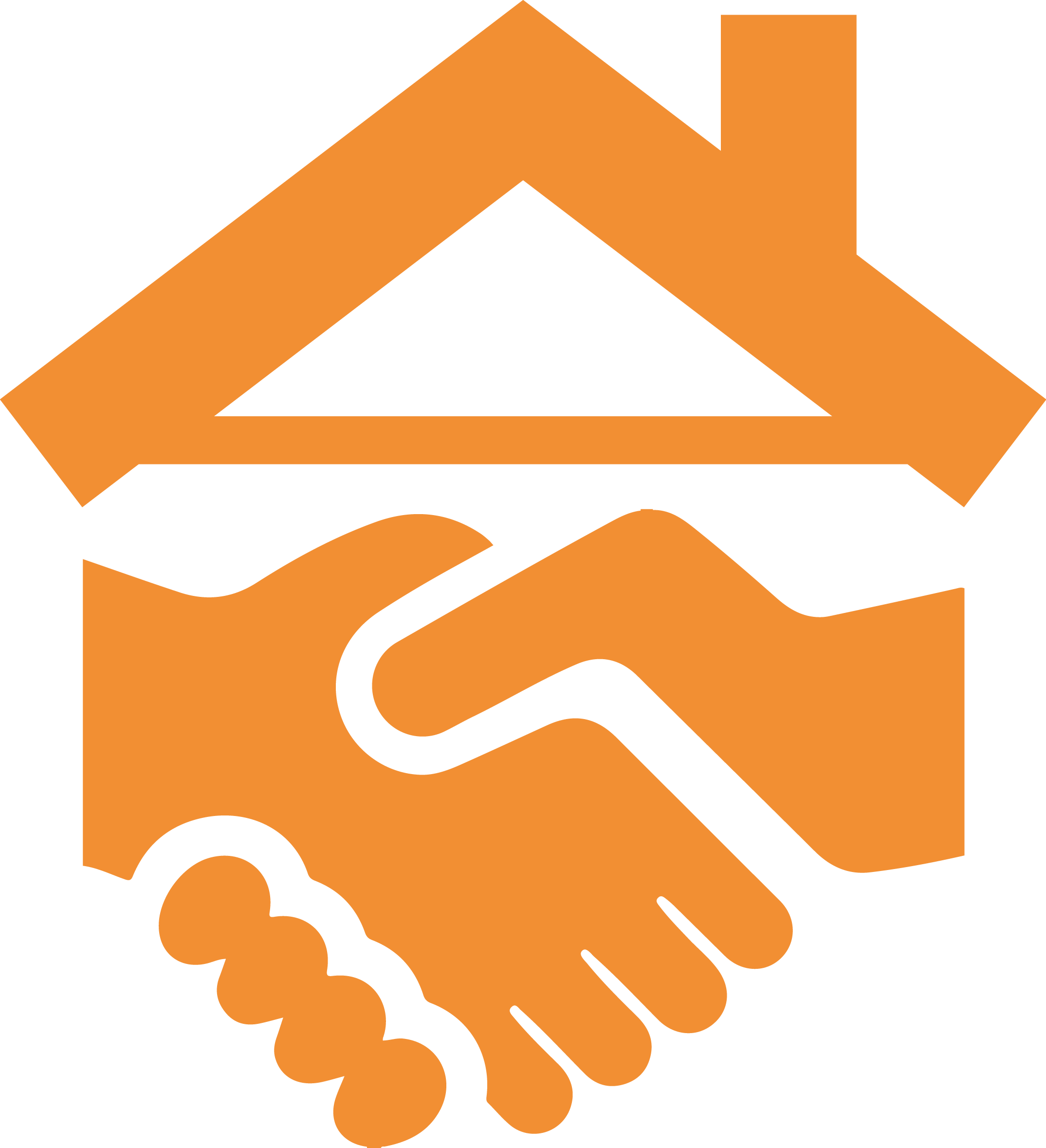 clipart mouth hand over