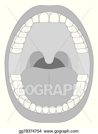 clipart mouth jaw