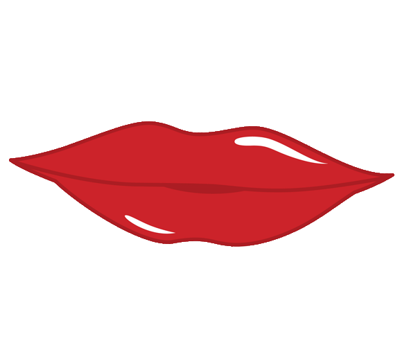clipart mouth lip closed