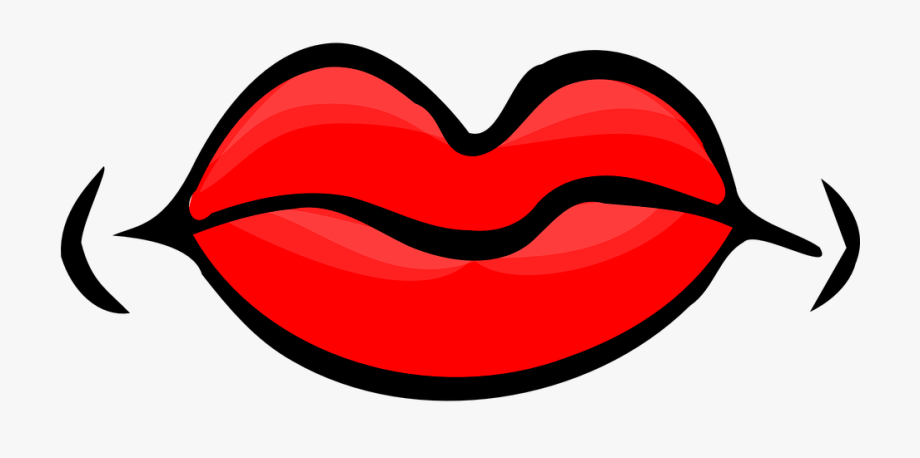clipart mouth lip closed