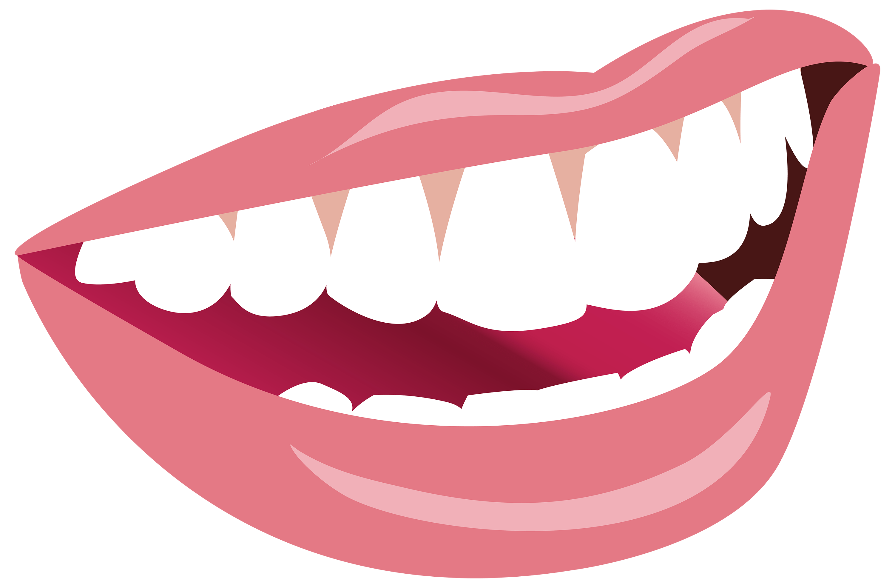 Lip Bite Transparent - Mouths Biting Pngegg Wink Mulut Senyum ...