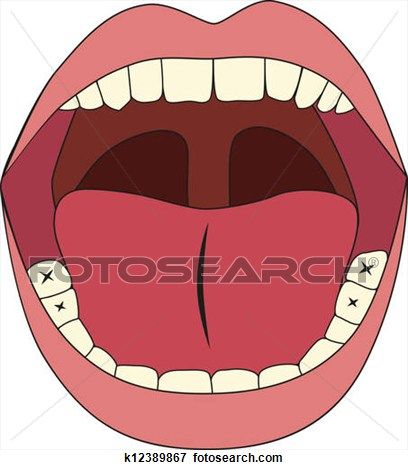 clipart mouth opened mouth