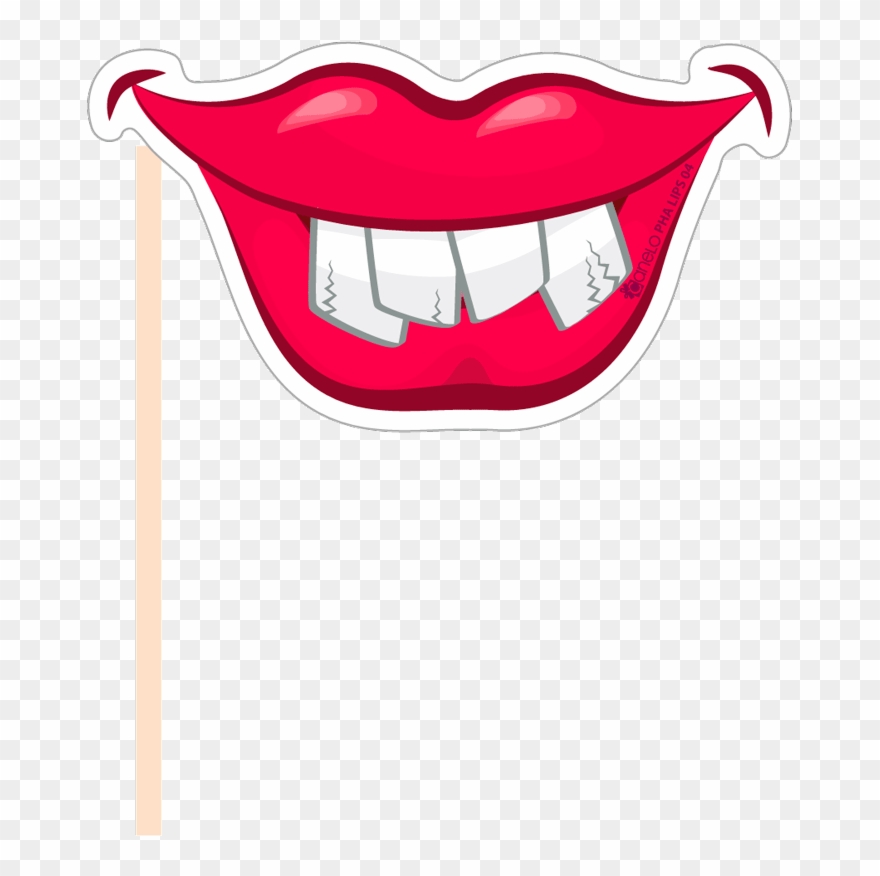 clipart mouth photo booth lip