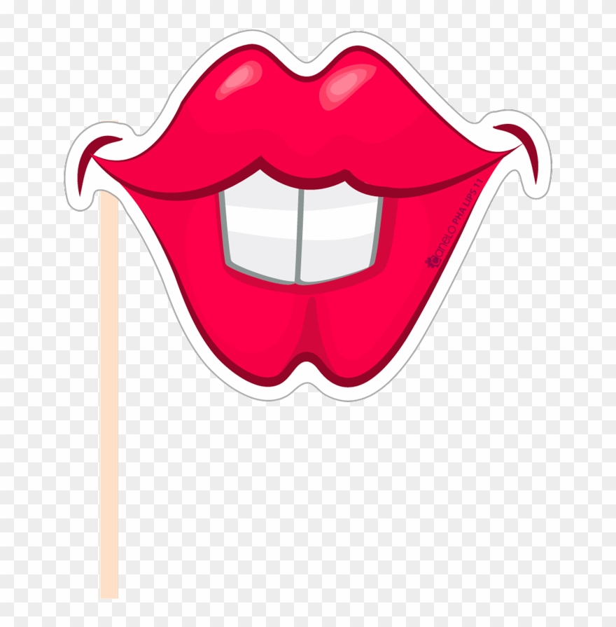 lip clipart photo booth