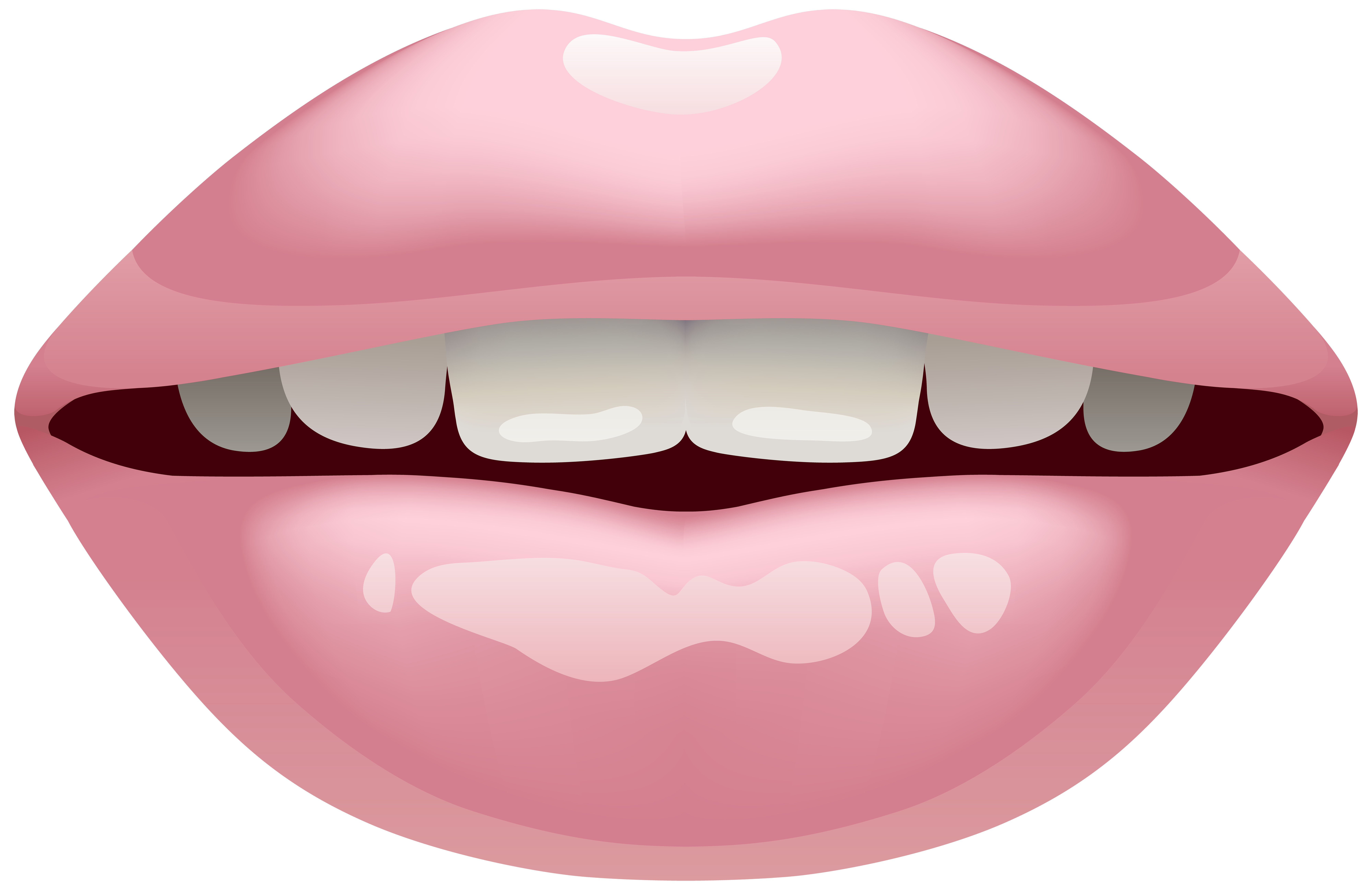 Png clip art best. Clipart mouth pink lips