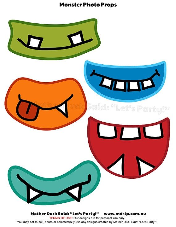 clipart mouth printable