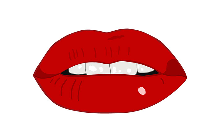 clipart mouth realistic