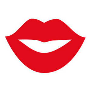 mouth clipart red lip