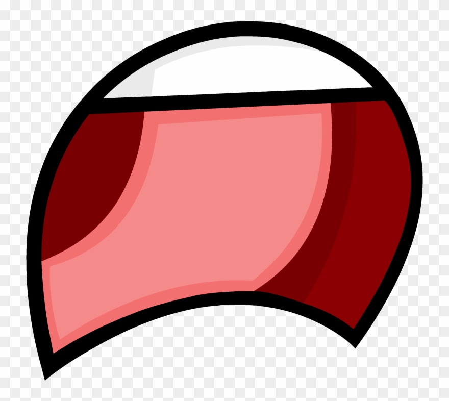clipart mouth red object