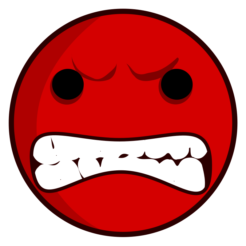 Mad clipart outraged. Angry mouth free download
