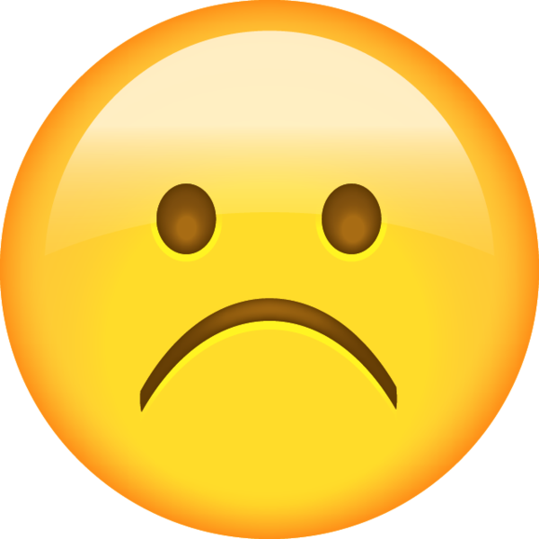 Very sad emoji emojified. Worry clipart happy face