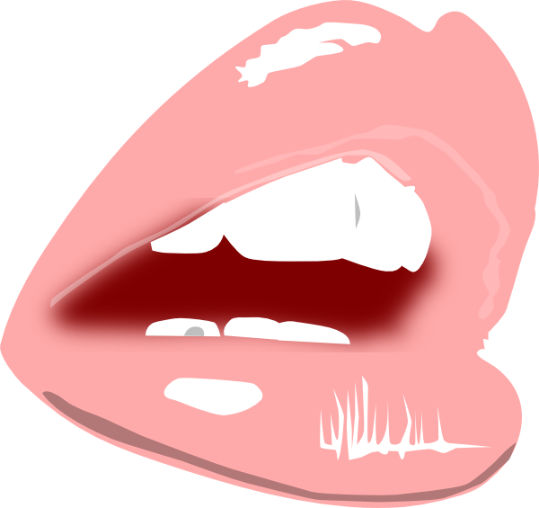 Lips clip art at. Tooth clipart lip
