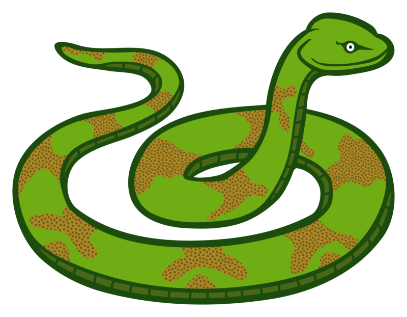 Mouth clipart snake. Free clipare black and