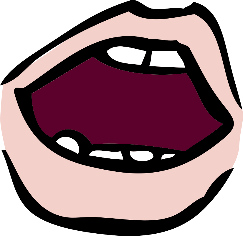 nice clipart mouth