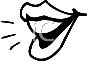 Clipart mouth speech. Talking panda free images