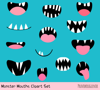 mouth clipart spooky