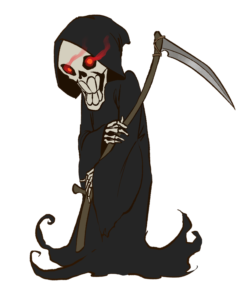 Phanom spooky ghost free. Grim reaper clipart basic
