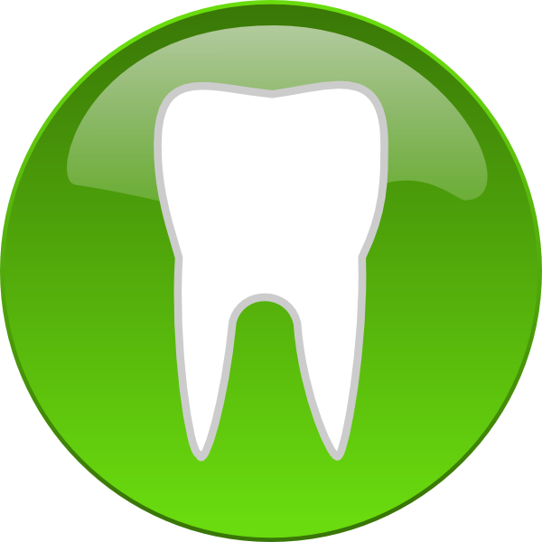 Dental clipart tooth smile. Button clip art at