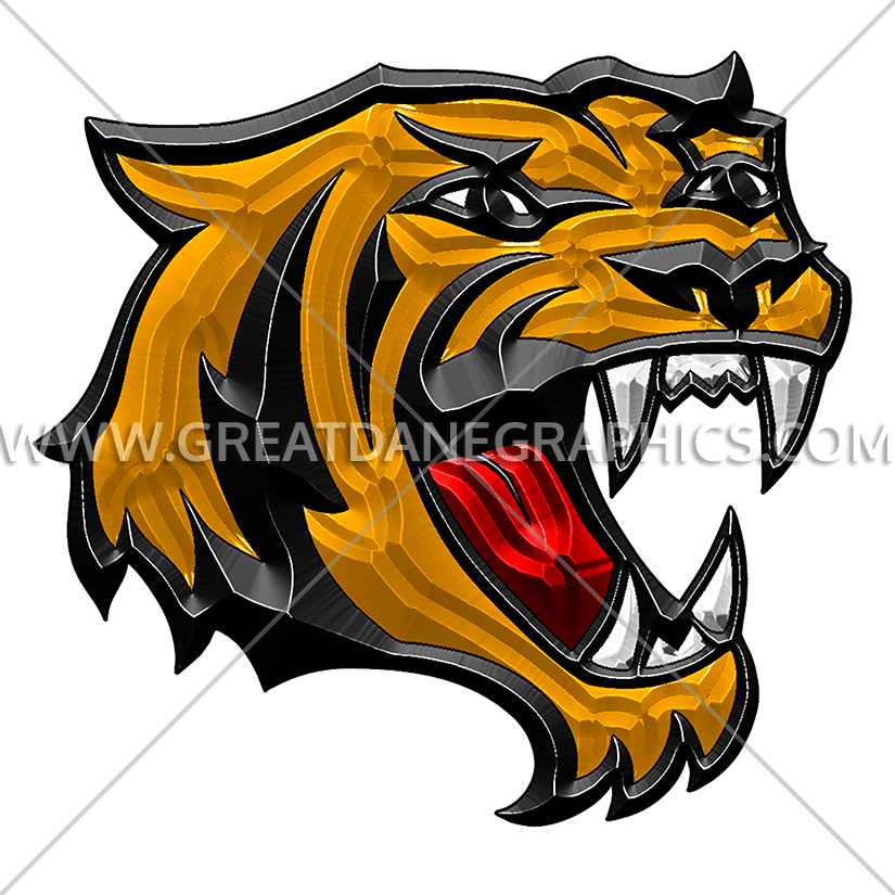 clipart mouth tiger