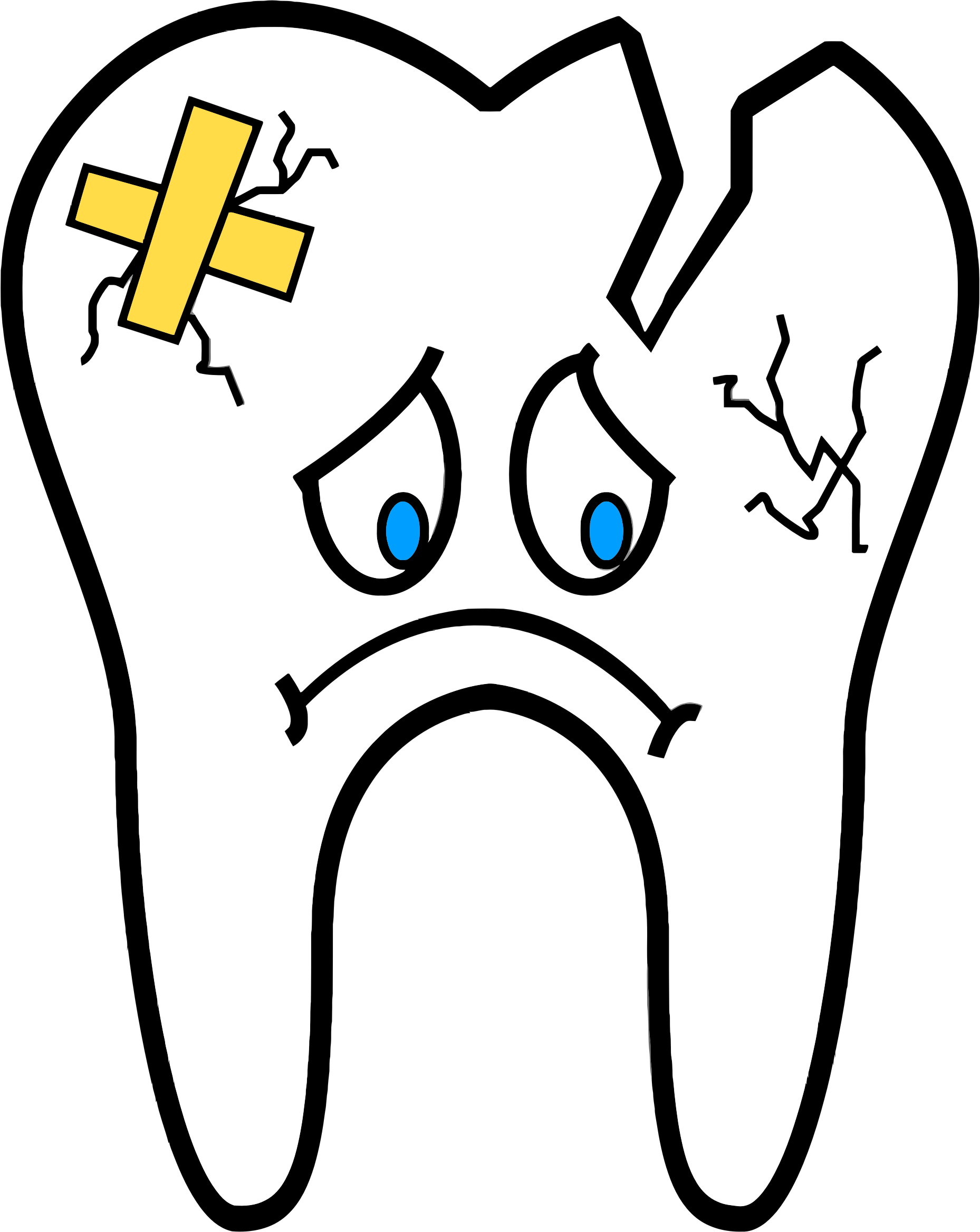 Dentist clipart unhealthy tooth. Big image png