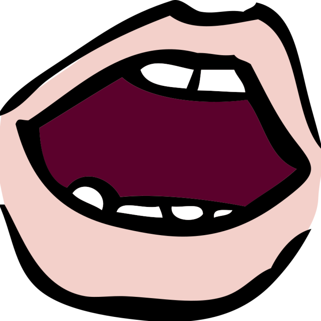 clipart mouth wide open mouth