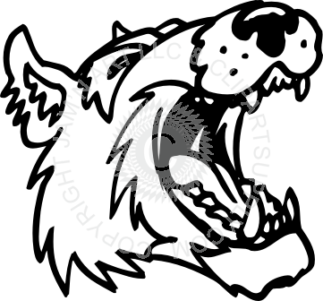 Wolf clipart mouth. Open 