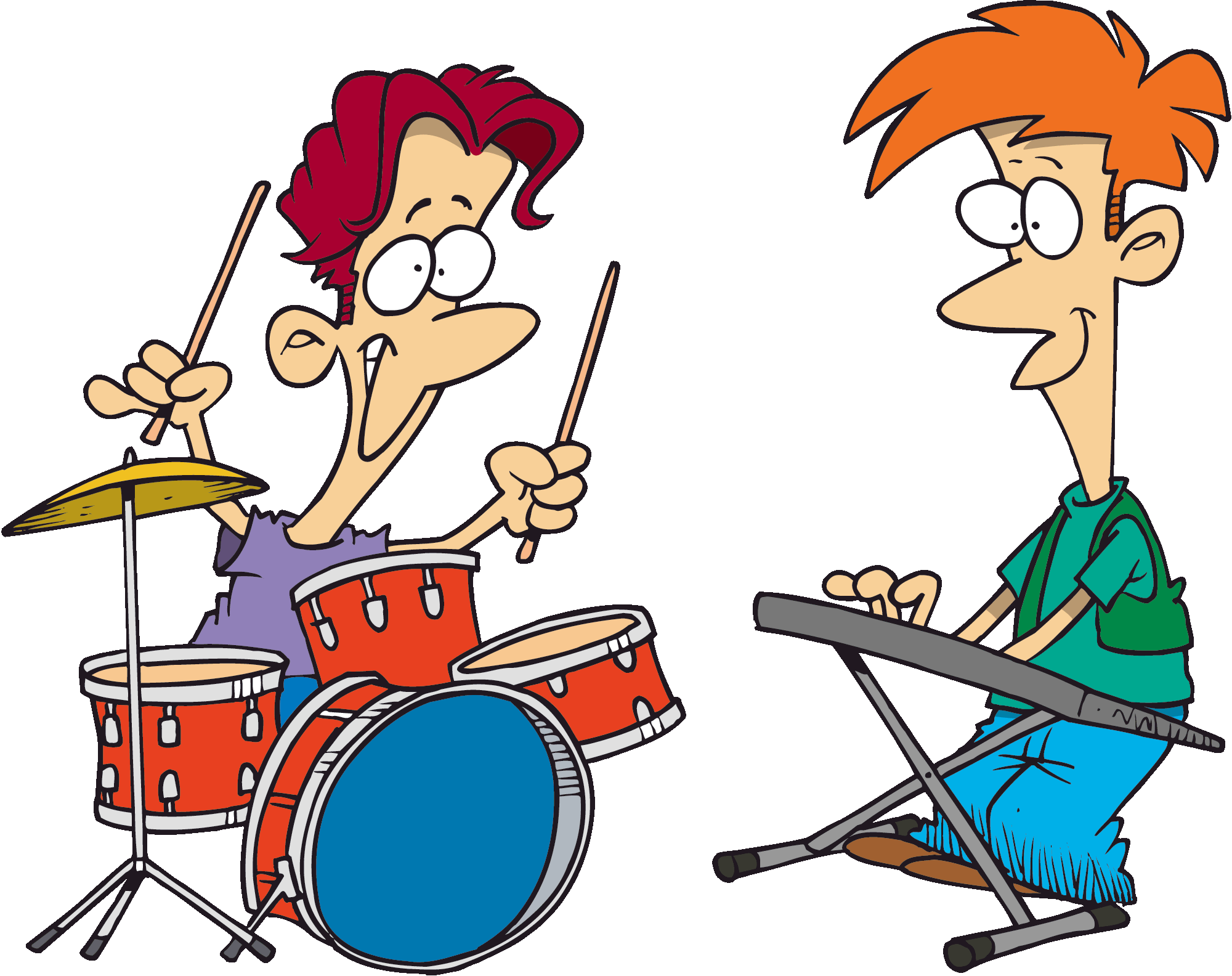 clipart music band instrument