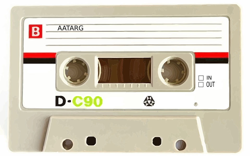 music clipart cassette tape