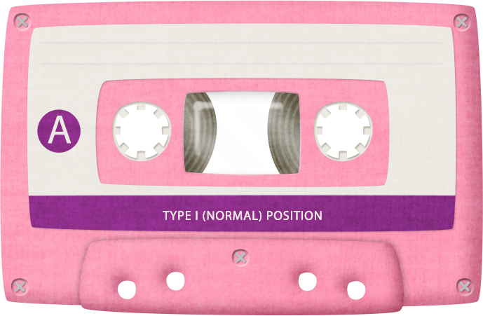 clipart music cassette tape